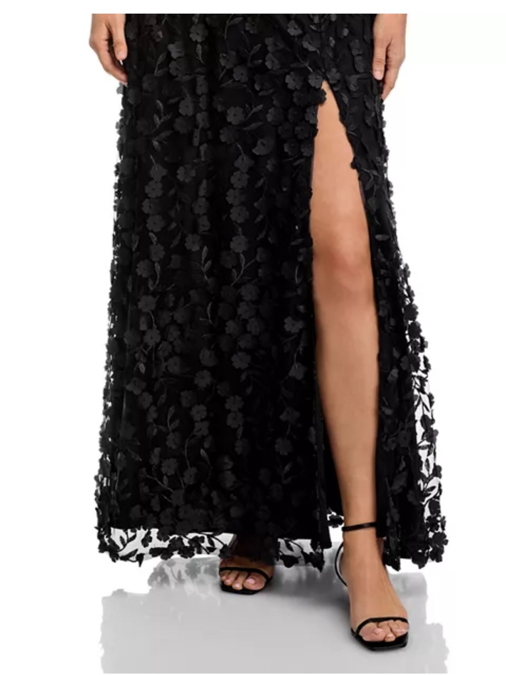 XSCAPE Black Cocktail Dress with Classic Label - Picture 3 of 9
